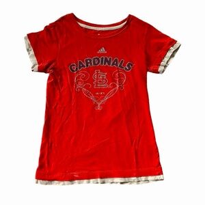 ADIDAS vintage ballpark St. Louis Cardinals baby tee